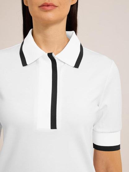 Crisp Couture Polo Top UPF50+