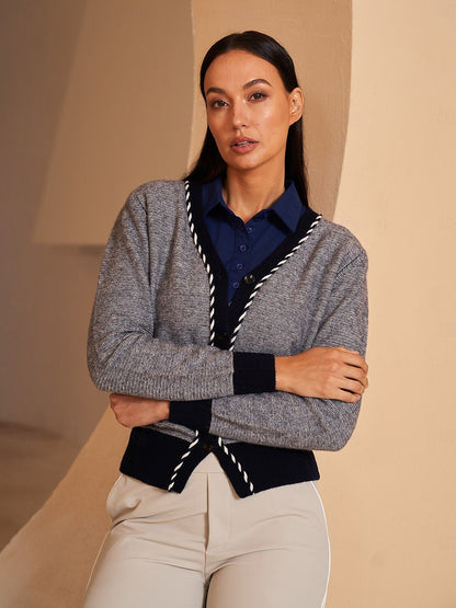 More Than Basic Cashmere Cardigan