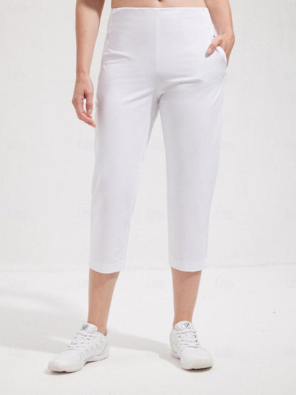 More Than Basic-22 Inch Capri Pants UPF50+ - Acegolfs