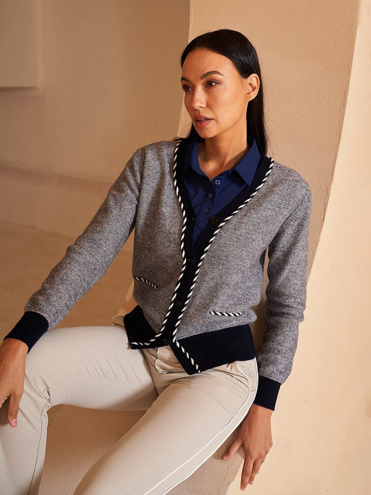 More Than Basic Cashmere Cardigan